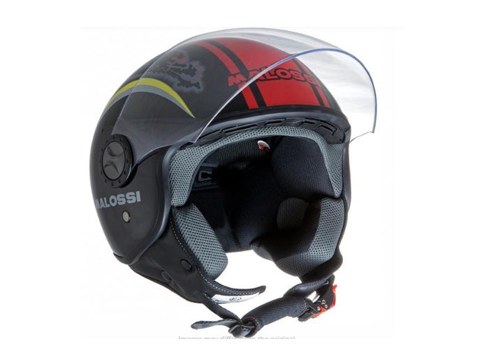 Kask MALOSSI Jet Siyah