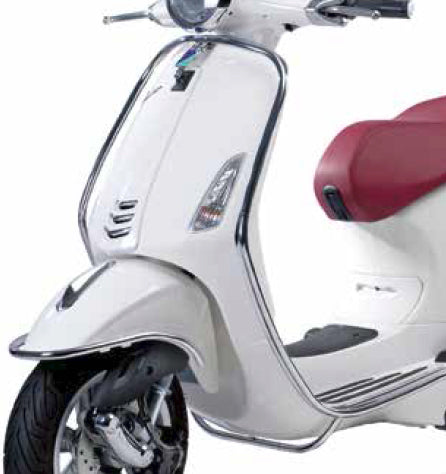 VESPA PRİMAVERA ON KORUMA DEMİRİ KROM